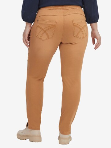 SHEEGO Slim fit Jeans in Brown