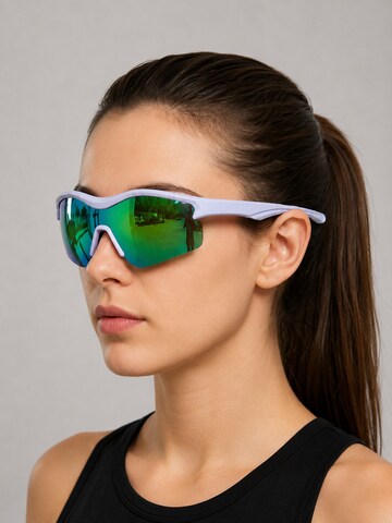 VEYREY Sports sunglasses 'Sport Sonnenbrillen Tranzes' in Green