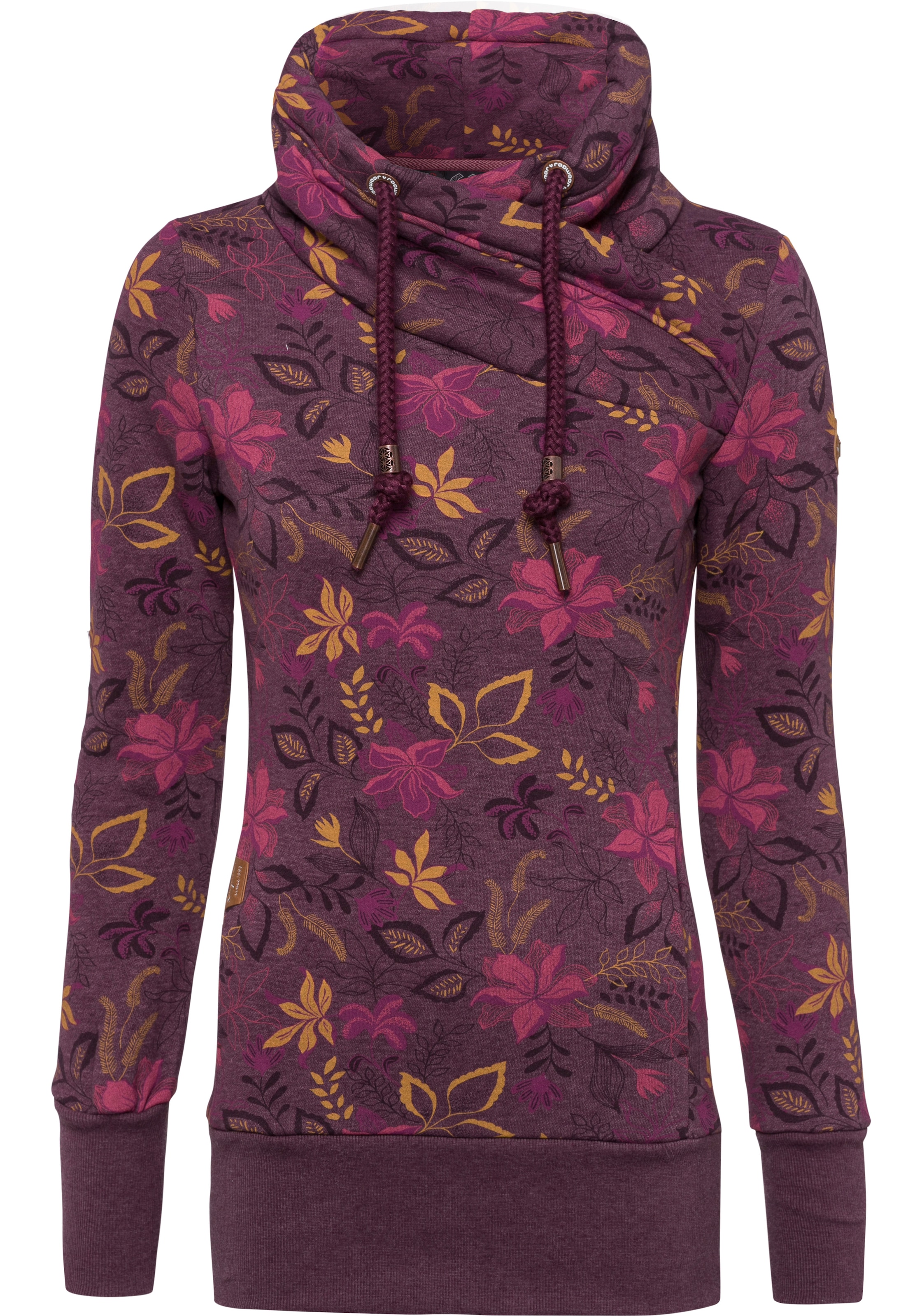 Ragwear Sweatshirt in Lila: Vorderseite