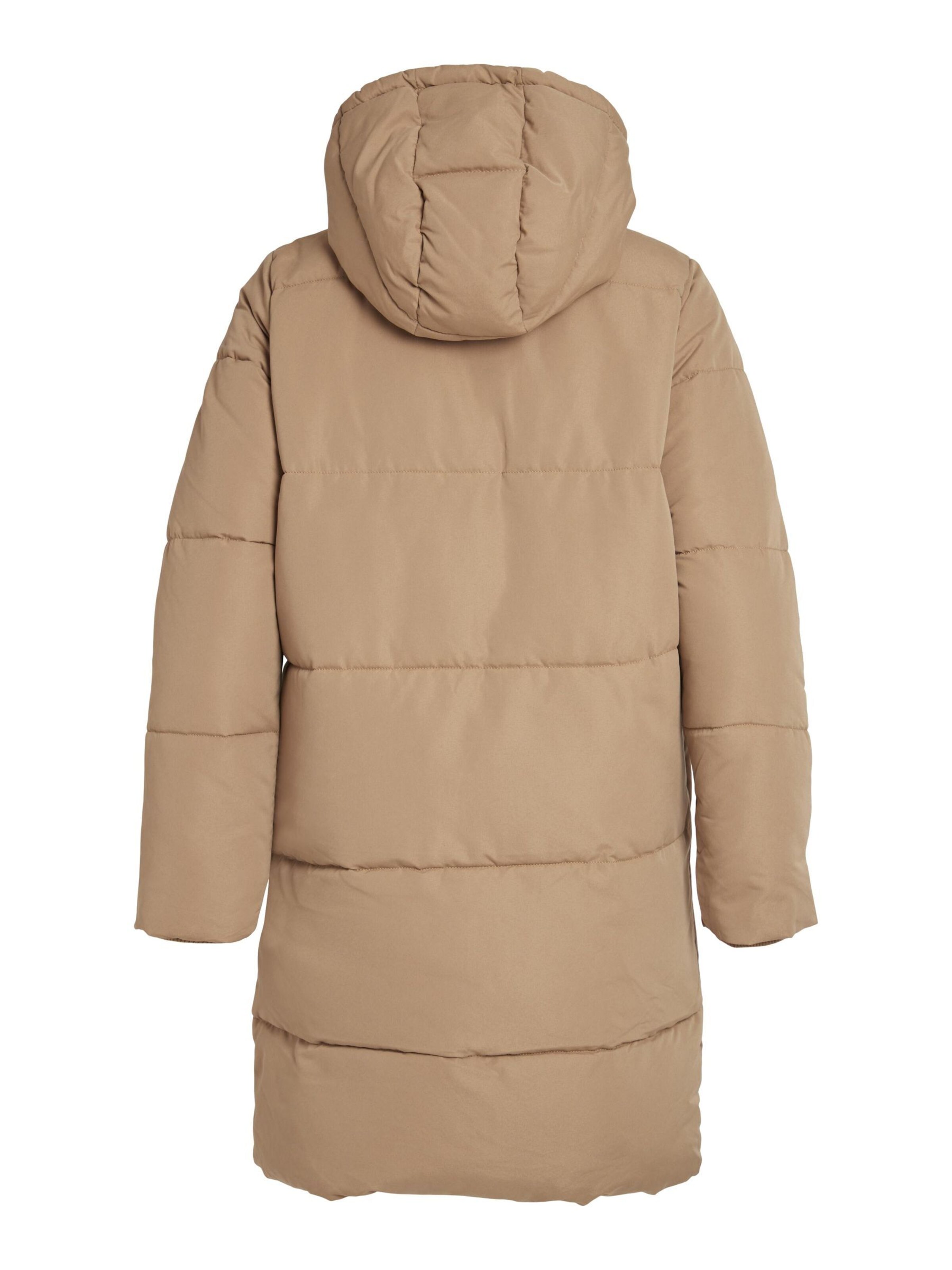 VILA Zimski plašč | rjava barva