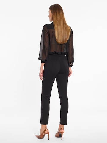 Ana Alcazar Tapered Hose ' Ajala ' in Schwarz