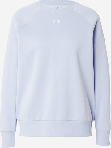 UNDER ARMOUR Athletic Sweatshirt 'Rival' in Purple: front