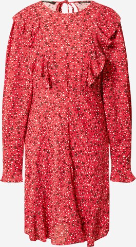 Robe-chemise SCOTCH & SODA en rouge : devant