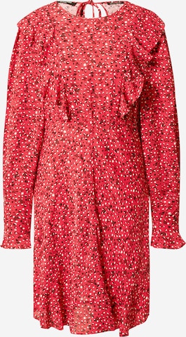 SCOTCH & SODA Shirt dress in Red: front