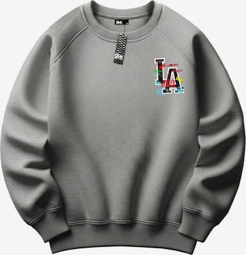 RMK Sweatshirt 'Los Angeles LA' in Grey: front