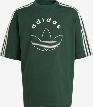 T-Shirt ADIDAS ORIGINALS en vert : devant