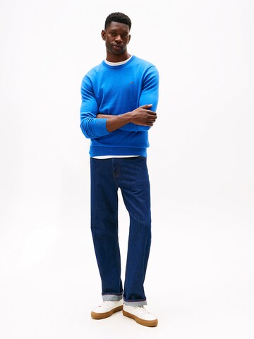 TOMMY HILFIGER Pullover 'Essential' in Blau