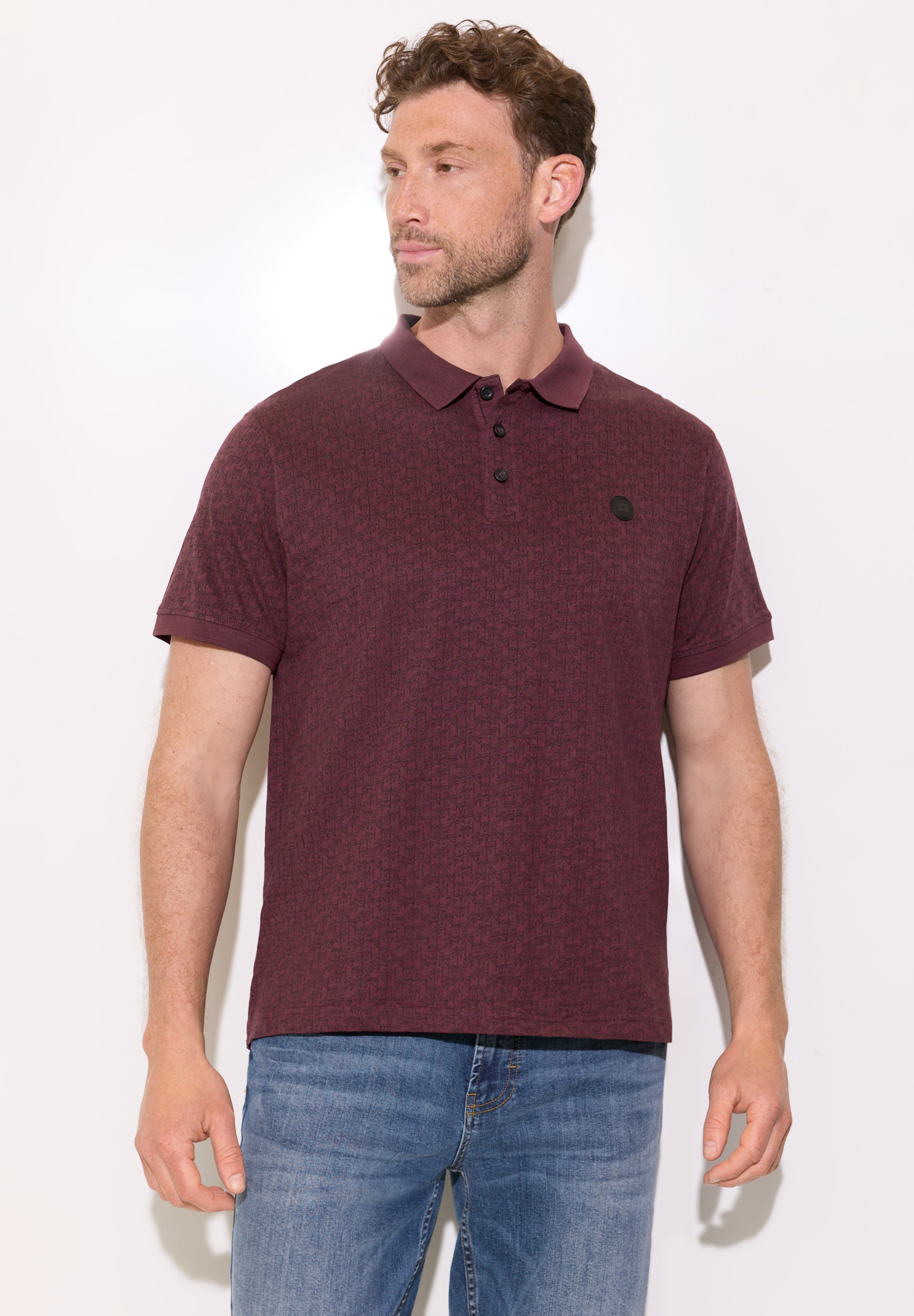 Street One MEN Shirt in Red: front