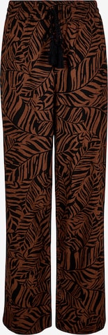 Wide Leg Pantalon ' ' Apricot en marron : devant