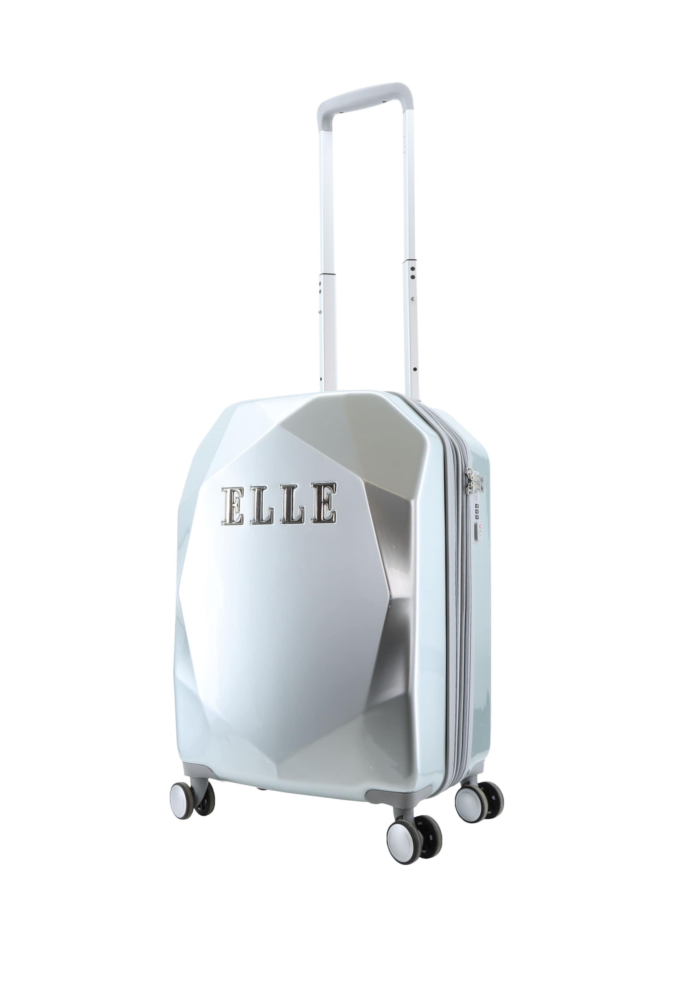 ELLE Suitcase 'Diamond' in Silver