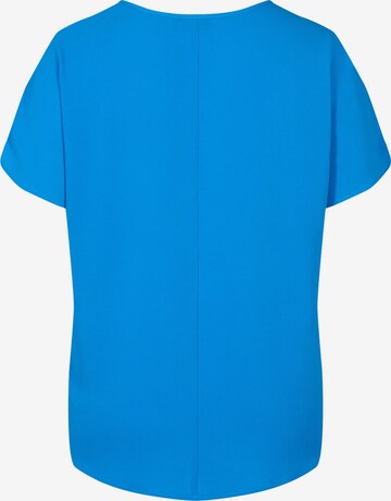 Zizzi Bluse 'VANNI' in Blau