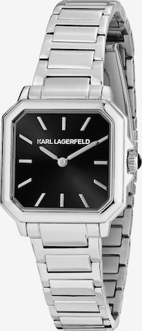 Karl Lagerfeld Uhr in Silber: Vorderseite