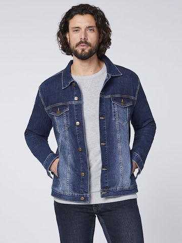 Oklahoma Jeans Jeansjacke ' aus robustem Denim ' in Blau: predná strana