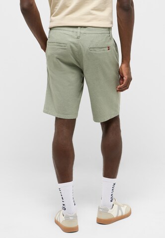 MUSTANG Regular Chino trousers in Green