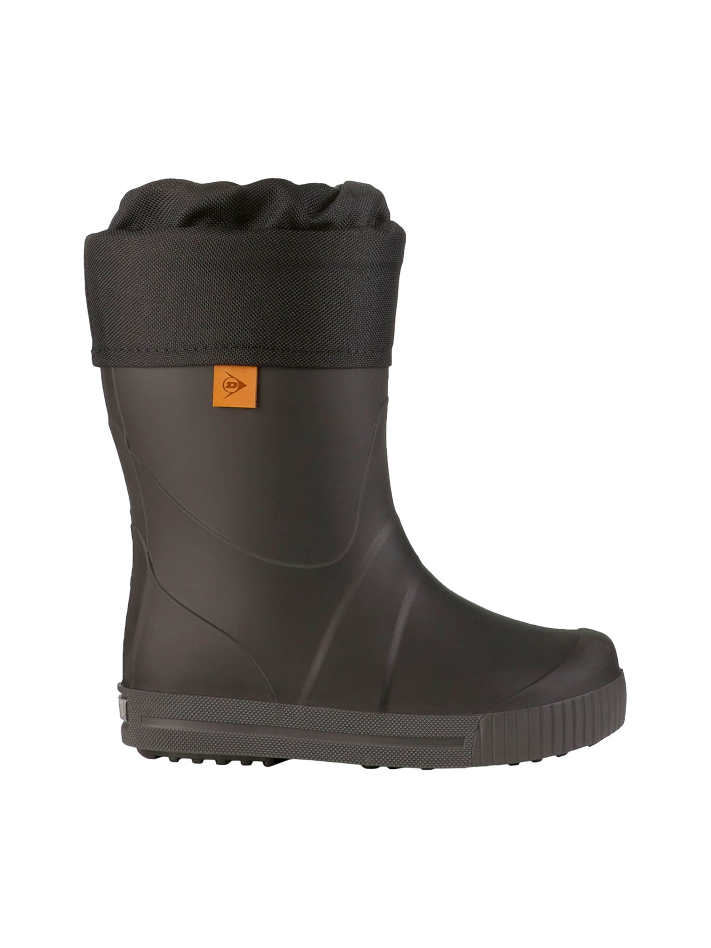 DUNLOP Snowboots 'Gummistiefel Puddle Jumper in schwarz'‌‌‌‌‌‌‌ in Schwarz