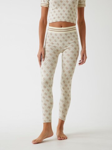 GUESS Slim fit Leggings in Beige: front
