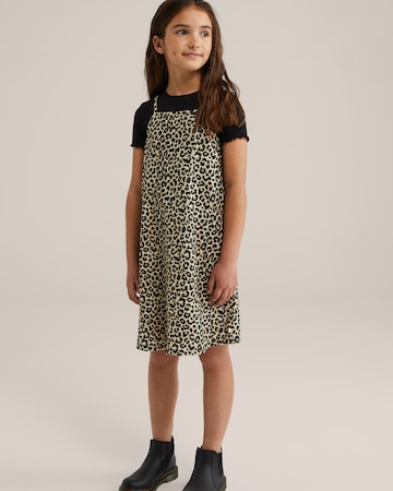 Robe WE Fashion en beige