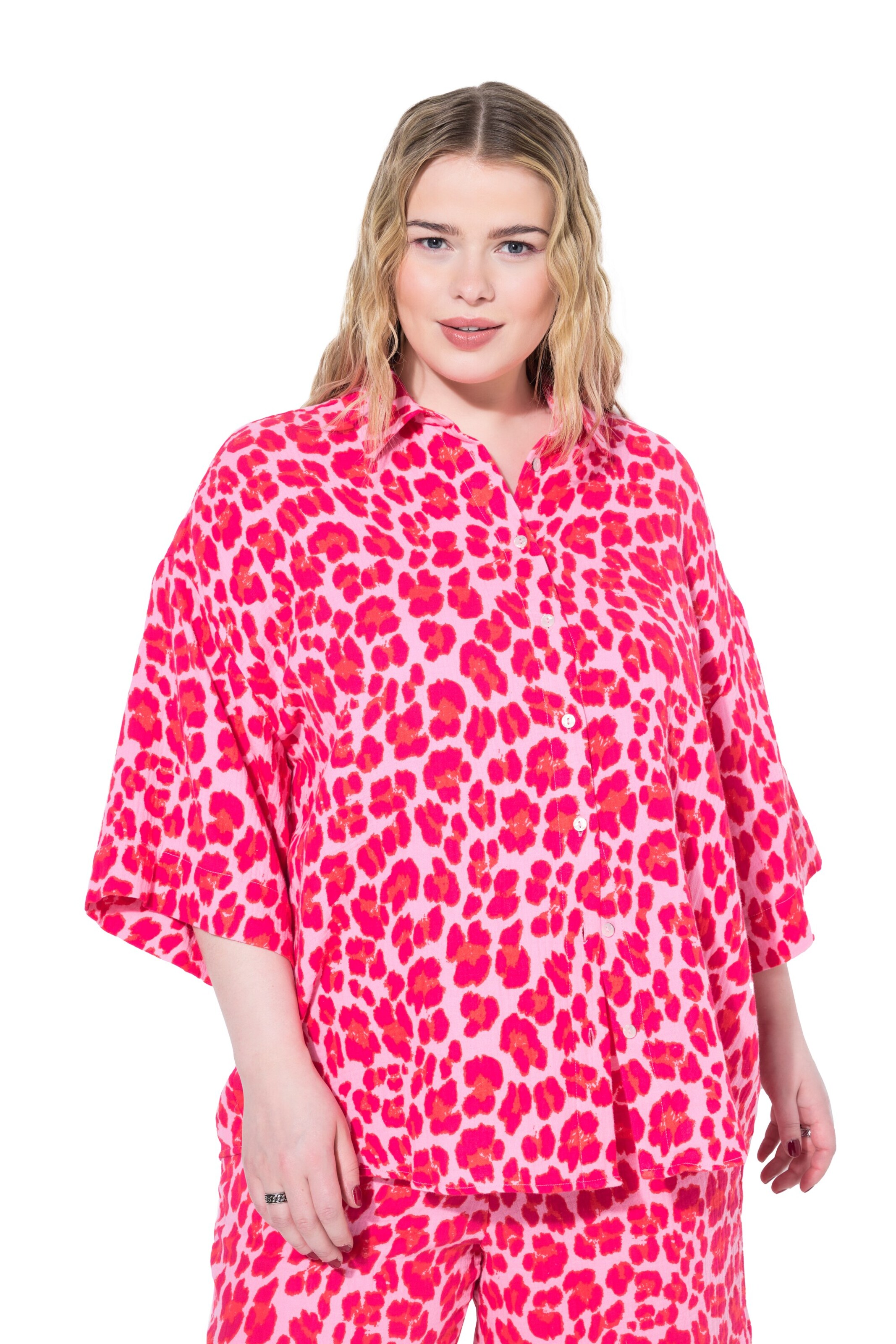 Studio Untold Bluse in Pink: Vorderseite