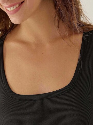 Hiccup - Camisa body em preto