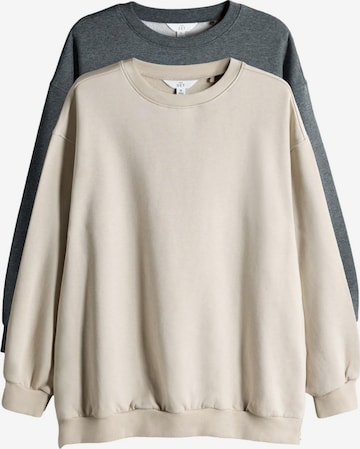 The Set Sweatshirt in Beige: front