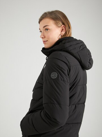 Soccx Between-Seasons Coat in Black