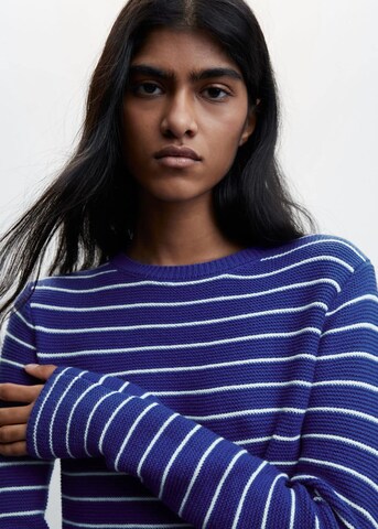 MANGO Sweater 'Dakota' in Blue