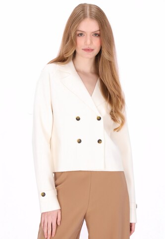 Veste mi-saison 'Classic' DreiMaster Klassik en blanc : devant