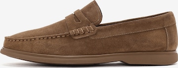 Derimod - Mocassins em castanho: frente