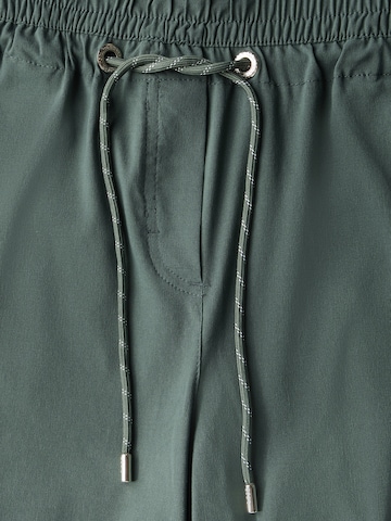 CECIL Loose fit Pants 'Neele' in Green