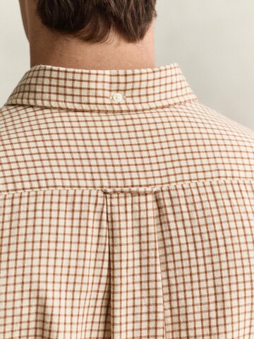 GANT Regular Fit Hemd‌ in Braun