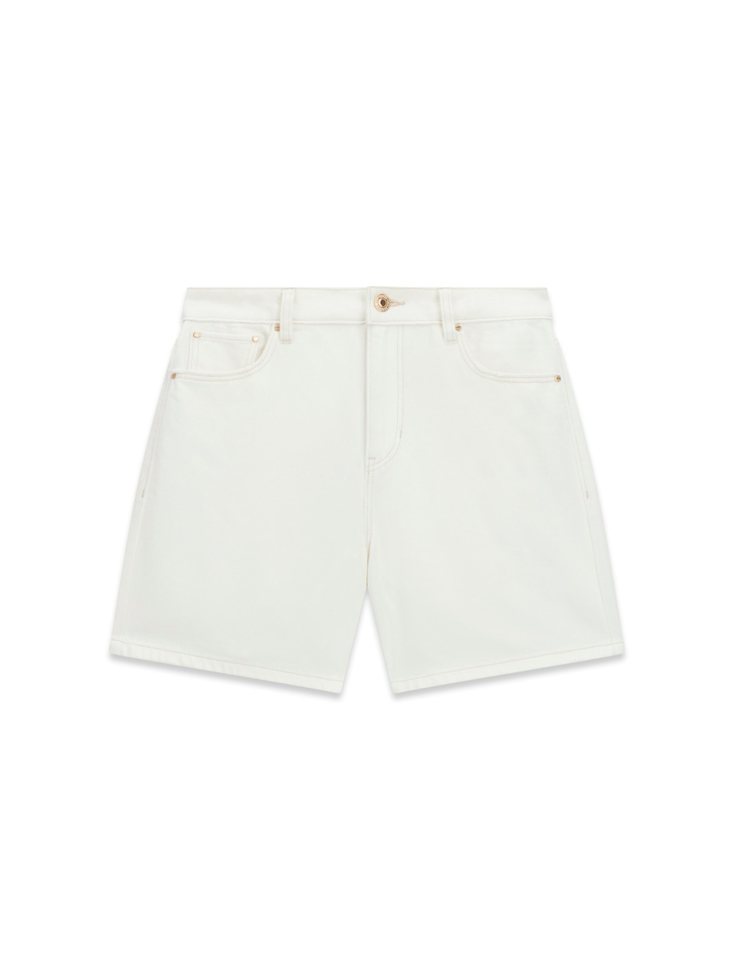 GUESS Свободный крой Джинсы в Бежевый: спереди