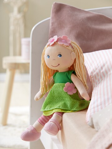 HABA Stuffed animals ' Puppe Mali, 30 cm ' in Green