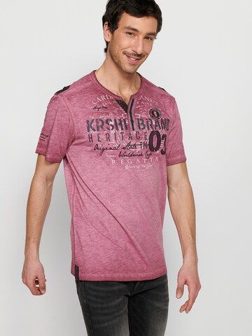 KOROSHI T-Shirt in Rot: predná strana