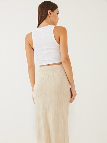 Bianco Lucci Rok in Beige