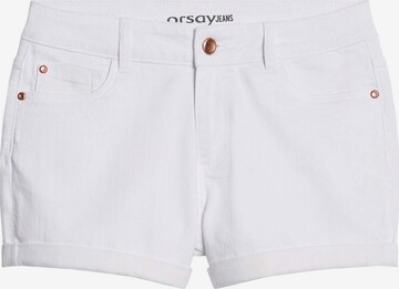 Orsay Regular Shorts in Weiß: predná strana