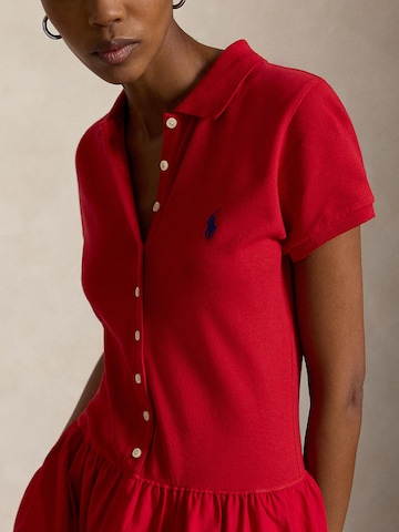 Polo Ralph Lauren Платье-рубашка в Красный