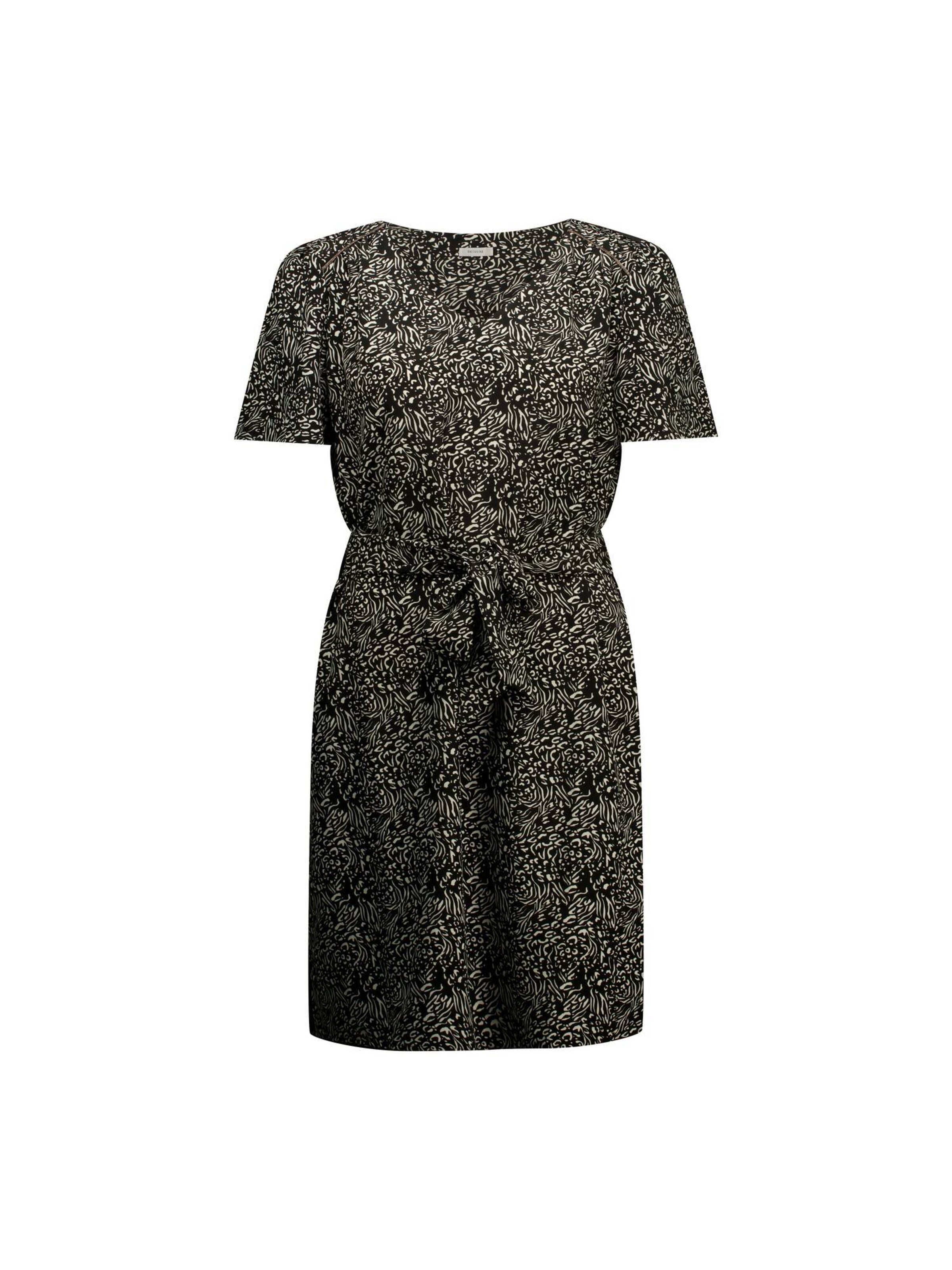 Deeluxe Jurk 'Nala' in Zwart: voorkant