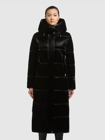 khujo Winter coat 'SOULANI5' in Black: front