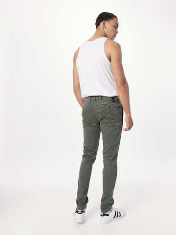 REPLAY Regular Chino trousers 'Zeumar' in Green