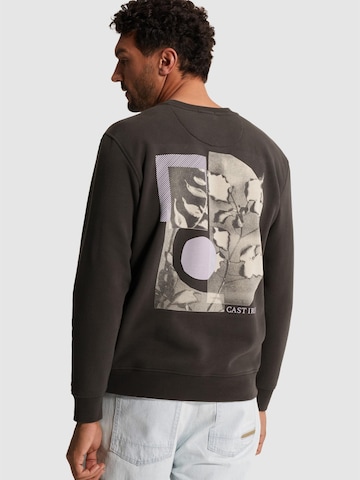 Felpa 'Sweatshirt with back artwork' di CAST IRON in grigio: frontale