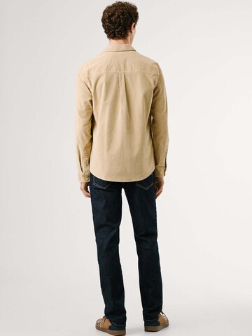 Regular fit Camicia 'Clayton' di Pepe Jeans in beige