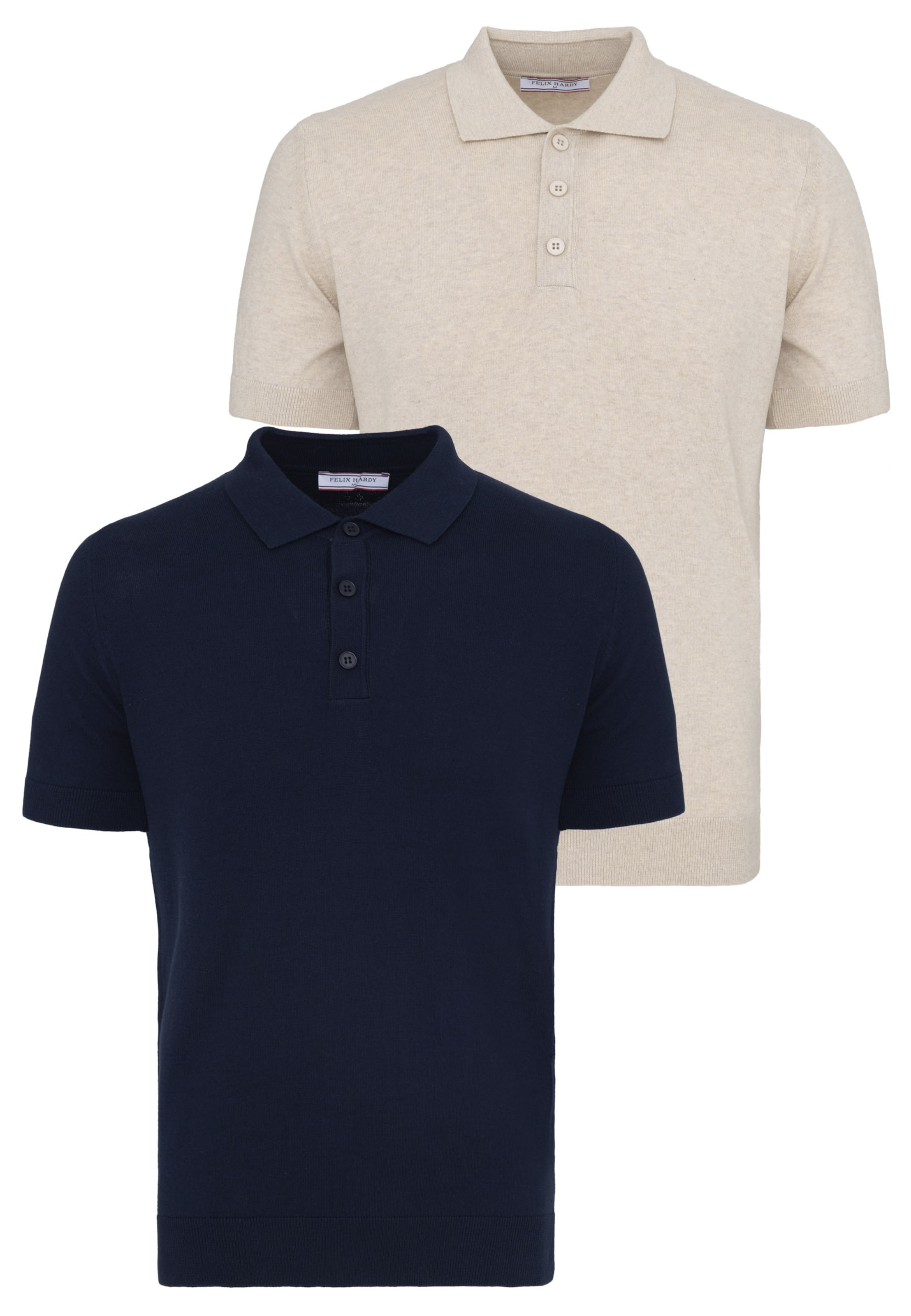 Felix Hardy Shirt in hellbeige / schwarz, Produktansicht