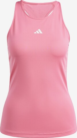 ADIDAS PERFORMANCE Sports Top 'Techfit' in Pink: front