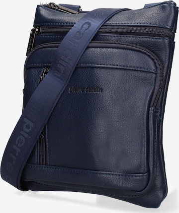 Borsa a tracolla di PIERRE CARDIN in blu: frontale