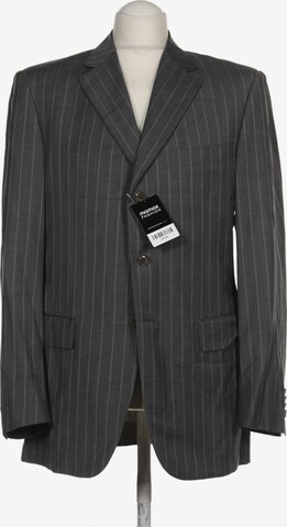 PAL ZILERI Suit Jacket in M in Grey: front