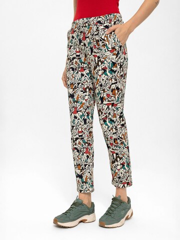 Anou Anou Regular Trousers in Mixed colours