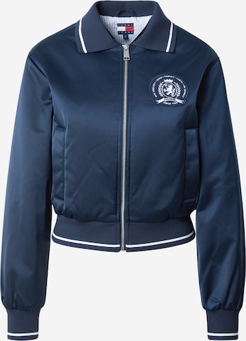 mėlyna Tommy Jeans Demisezoninė striukė 'VARSITY': priekis