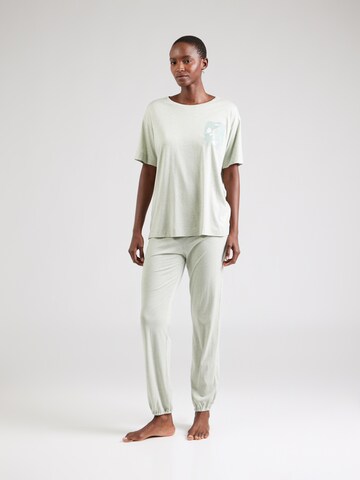 Pyjama 'Endless Comfort' TRIUMPH en vert : devant