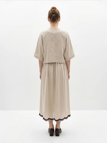 Bianco Lucci - Roupa de casa 'Zweiteiliges Set' em bege