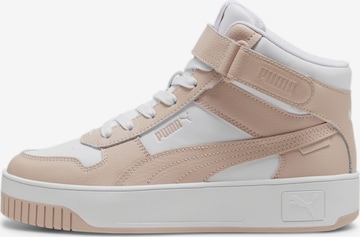 Baskets hautes 'Carina' PUMA en beige : devant